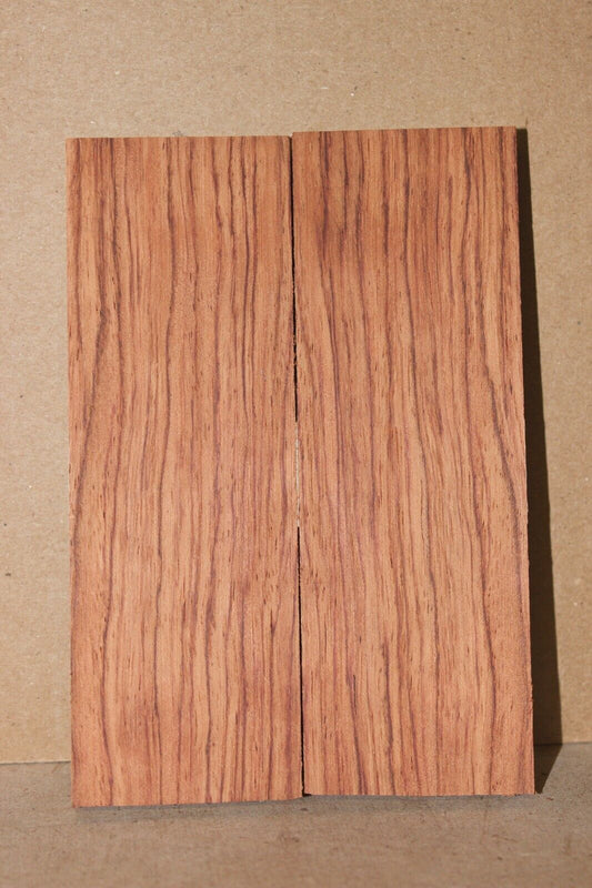 Bubinga knife scale, gun grip.  6  X 2 X 7/16"