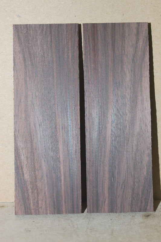 East Indian rosewood knife scale, gun grip. 5.75  X 2 X 3/8"