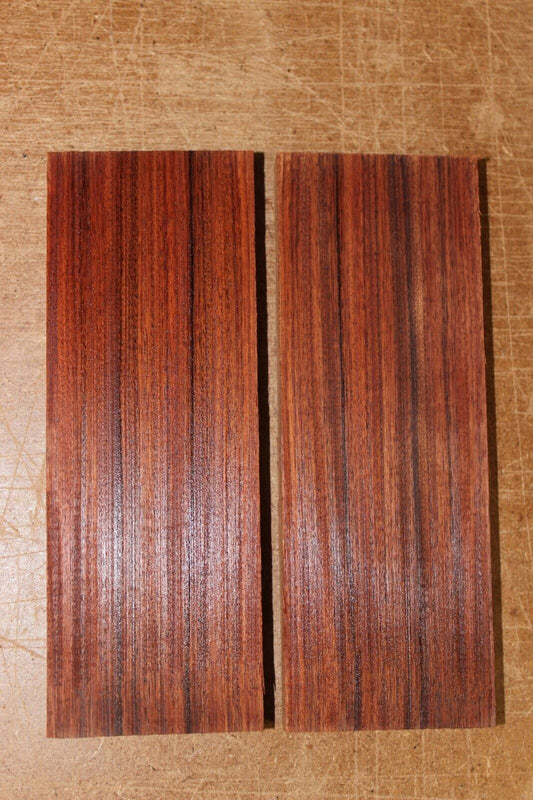 Pau ferro AKA Bolivian rosewood  knife scale, gun grip.  5.5  X 2 X 3/8"