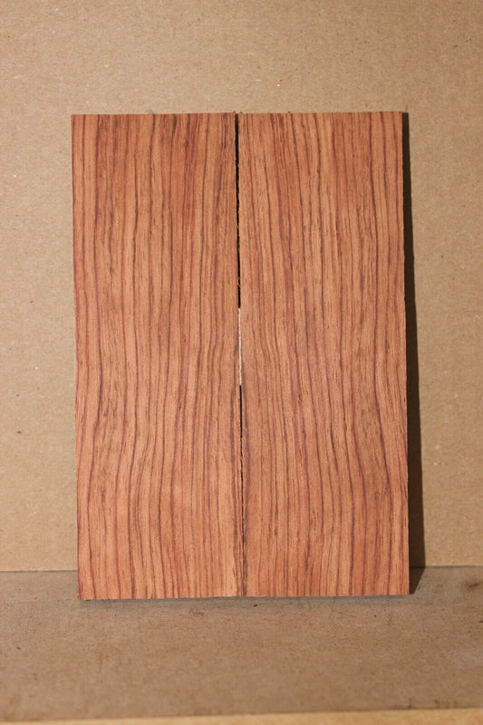 Bubinga knife scale, gun grip.  6  X 2 X 7/16"