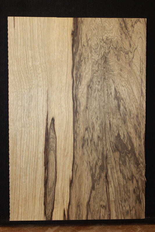 Black limba / korina one piece guitar body blank
