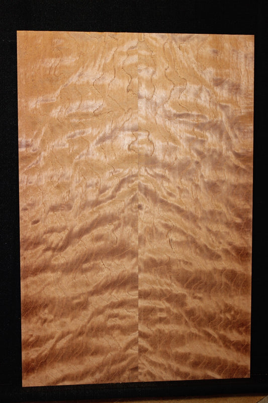 Figured spanish cedar guitar top. 0.42" thick