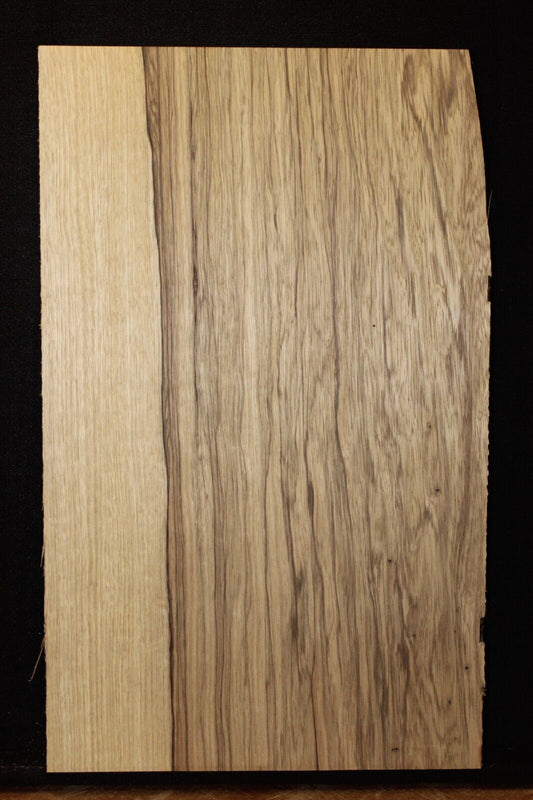 Black limba / korina one piece guitar body blank