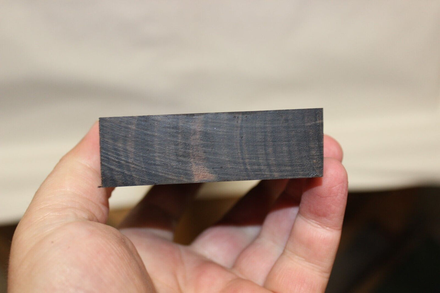 Macassar ebony board 19.75 X 3 X 0.96" kiln dried 7% MC.