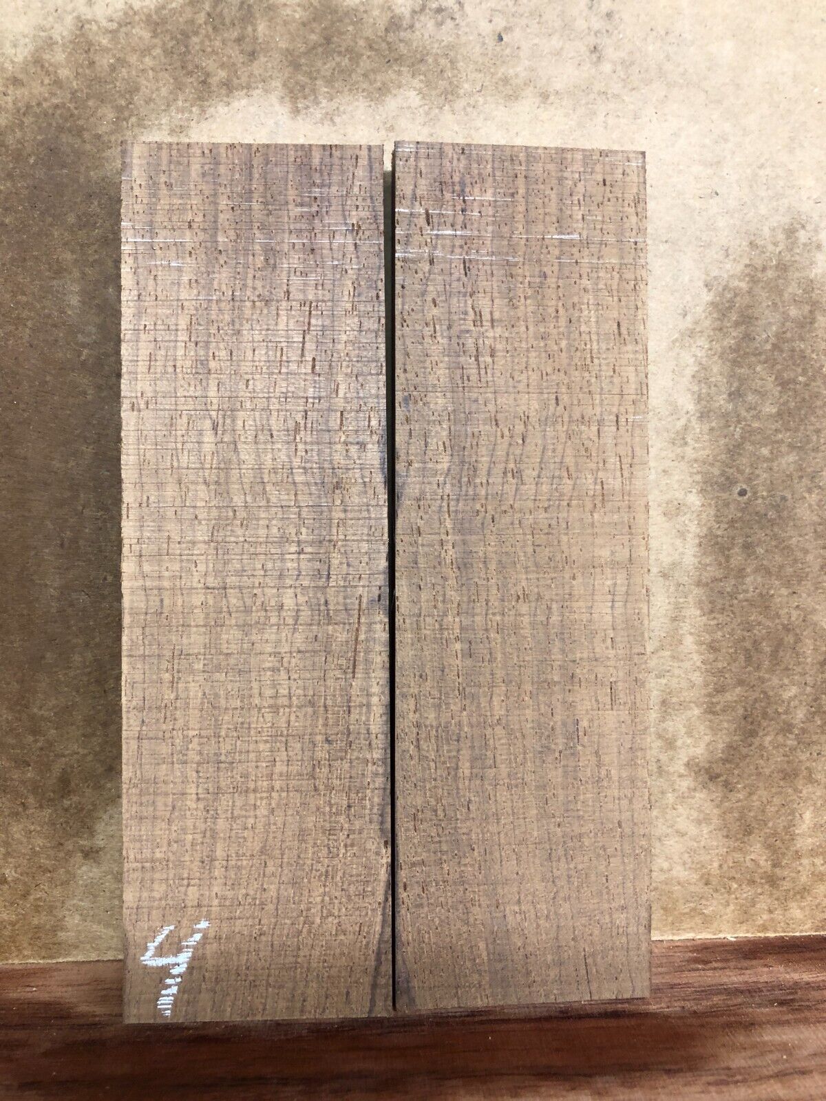 Cocobolo knife scale, gun grip.  6 X 1.75 X 0.42" you pick the set you want.