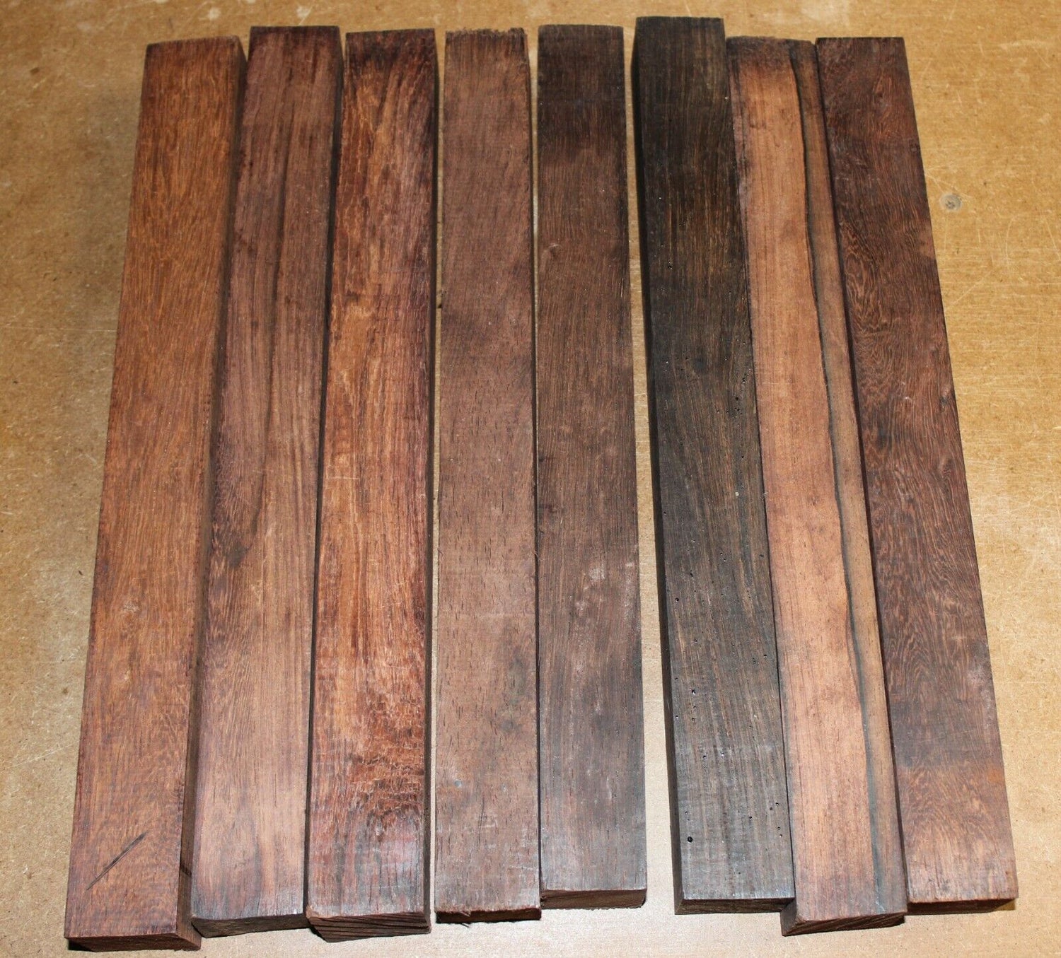 Madagascar rosewood turning square 15 x 1.5 X 1.5" sold individually 