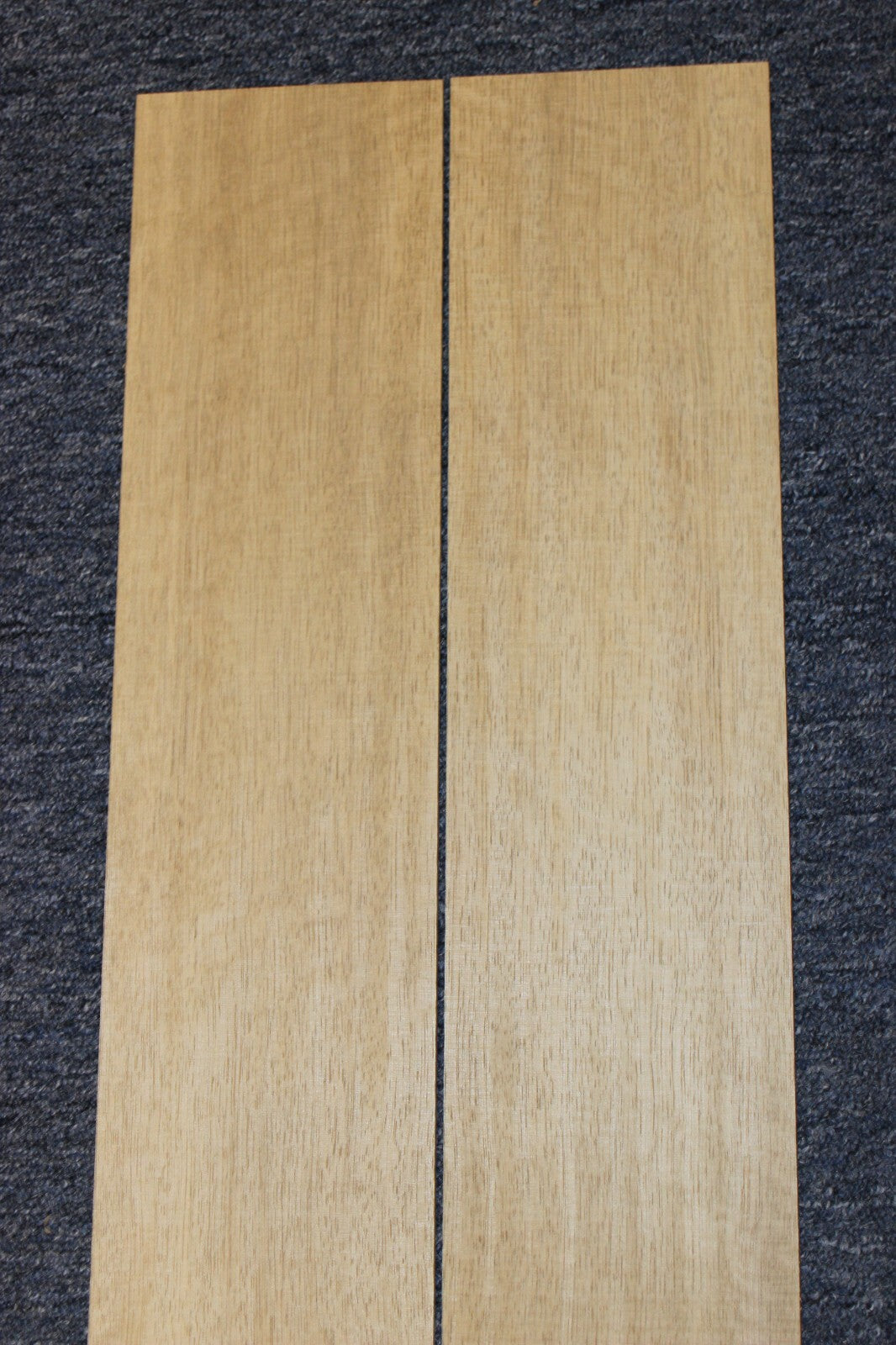 Quarter sawn white limba / korina acoustic back and side set. Dread size