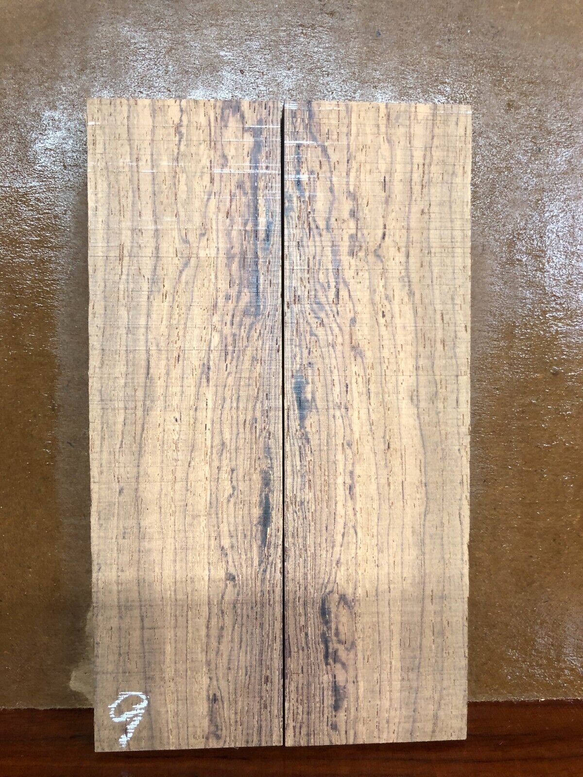 Cocobolo knife scale, gun grip.  6 X 1.75 X 0.42" you pick the set you want.