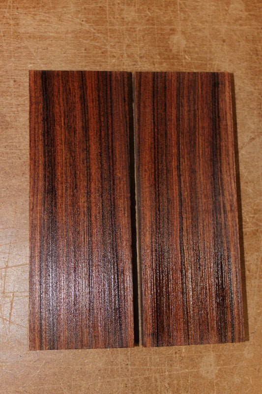 Pau ferro AKA Bolivian rosewood  knife scale, gun grip.  5.5  X 2 X 3/8"