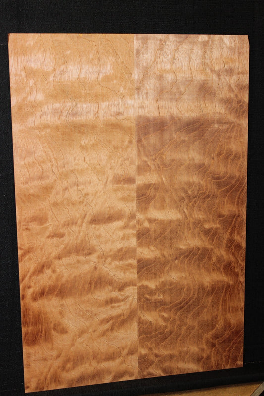 Figured spanish cedar guitar top. 0.40" thick