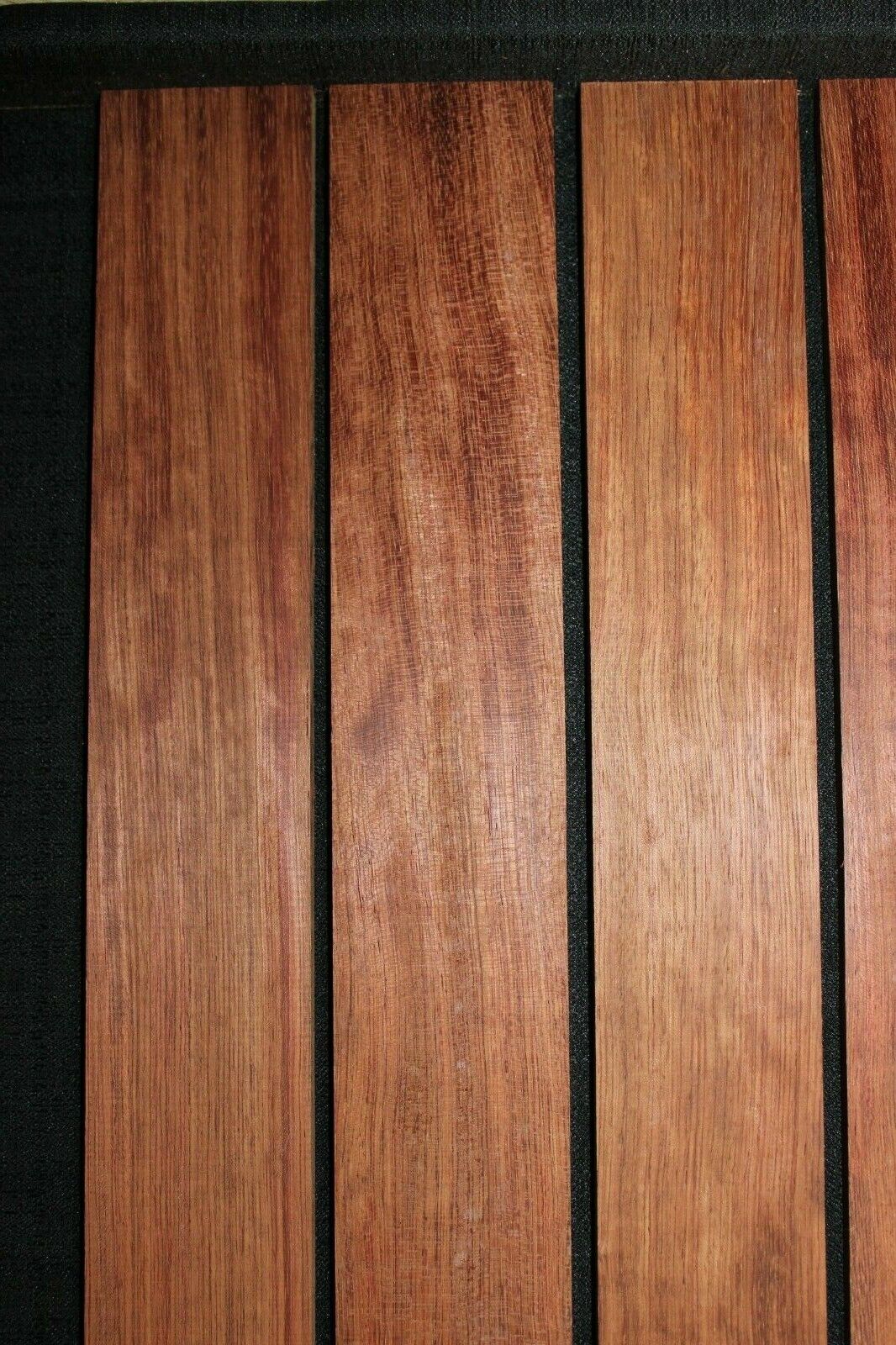Bubinga quarter sawn guitar fingerboard blanks, sold individually. 