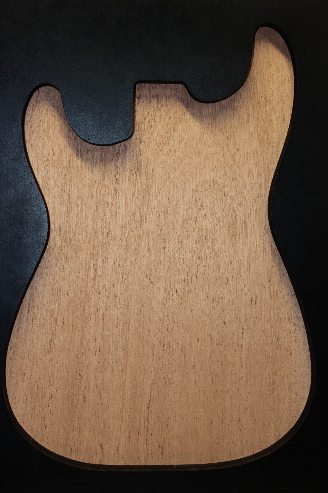 African mahogany / khaya guitar body blank 1pc. B grade with flaws / paint grade