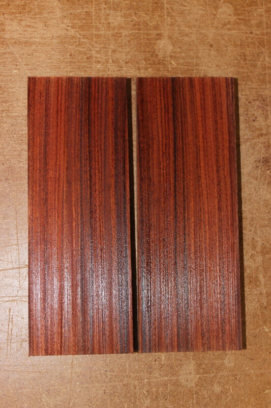 Pau ferro AKA Bolivian rosewood  knife scale, gun grip.  5.5  X 2 X 3/8"