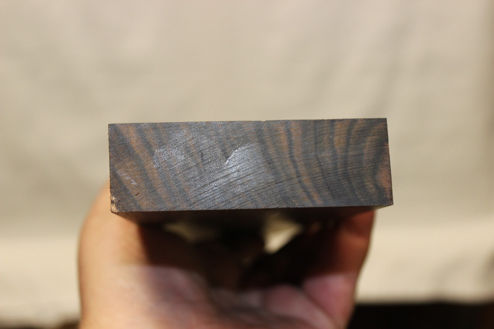 Macassar ebony board 27 X 3.18 X 1" kiln dried 7% MC.