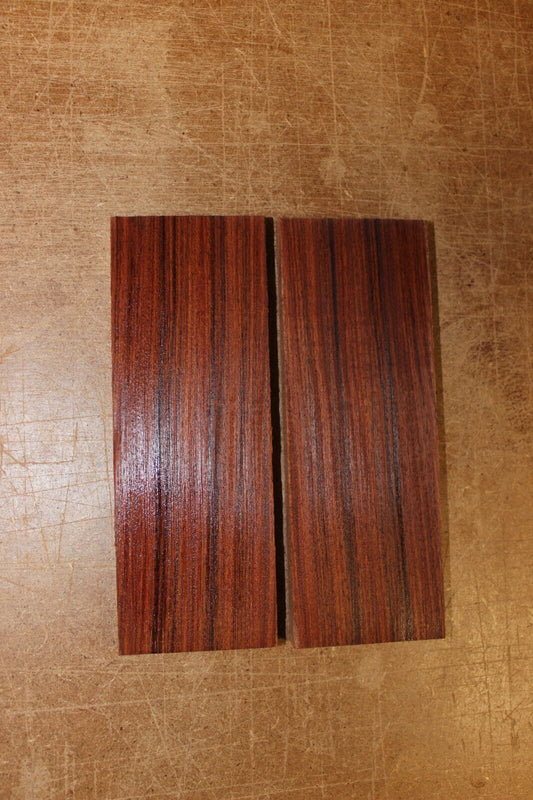 Pau ferro AKA Bolivian rosewood  knife scale, gun grip.  5.5  X 2 X 3/8"