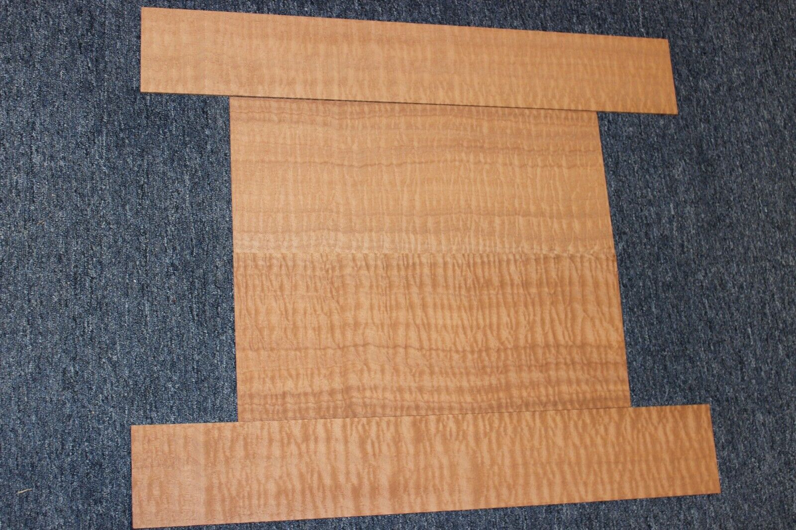 Quilted sapele mahogany dreadnought back and side set. Master grade, stunning!