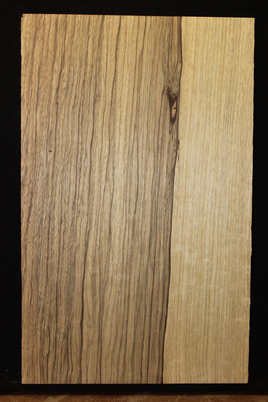 Black limba / korina one piece guitar body blank