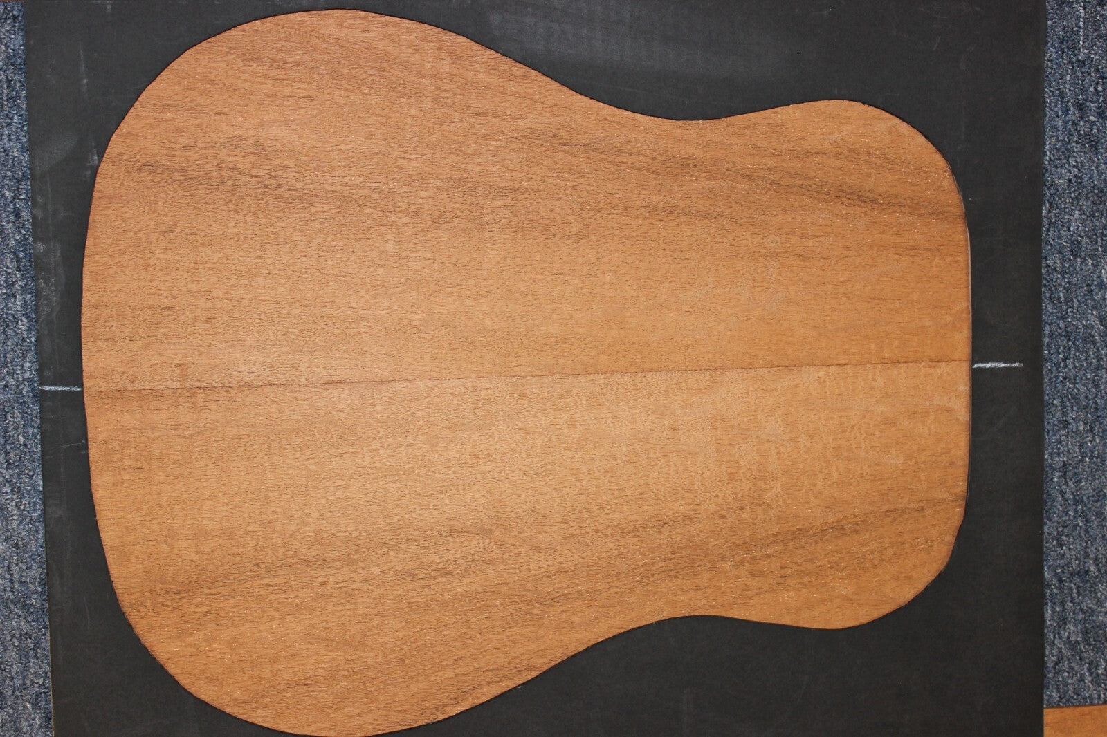 Figured genuine mahogany guitar back and side set.