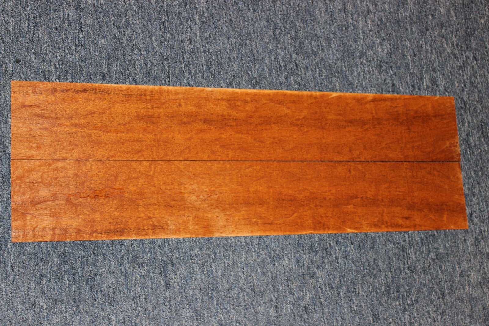 Figured genuine mahogany guitar back and side set.
