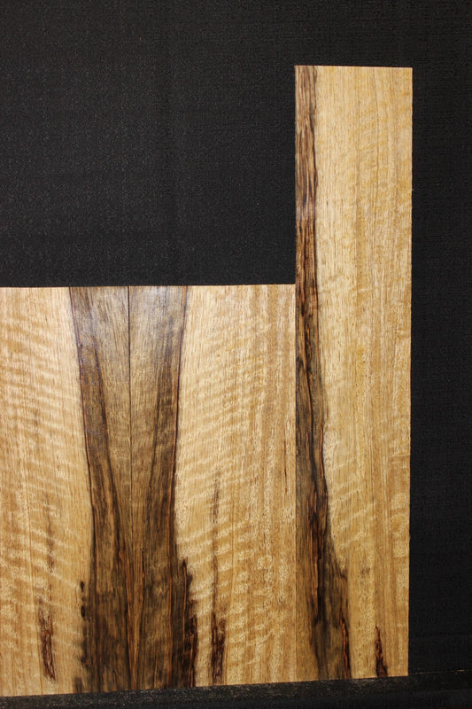 Figured limba / korina tenor ukulele back and side set.