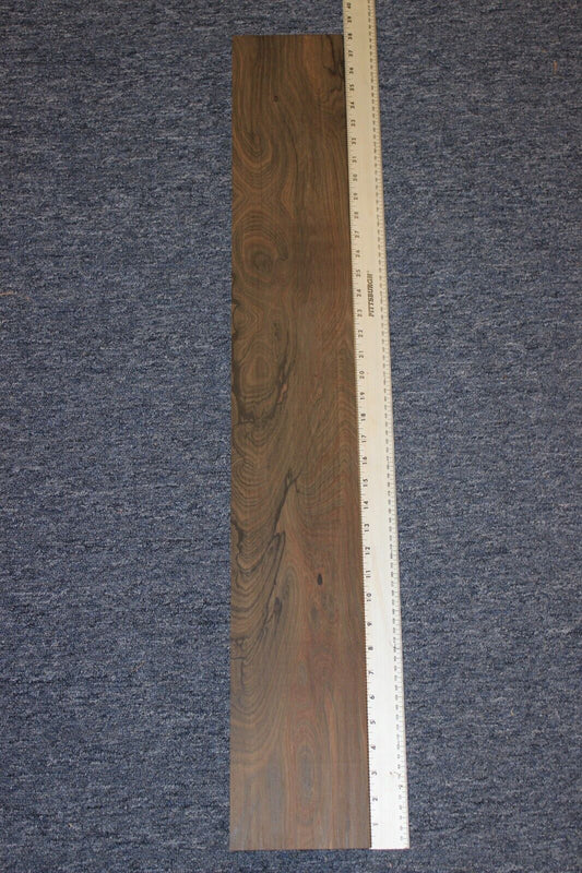 Ziricote board 37 X 5.25 X 1" flat sawn.