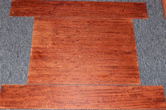 Figured bubinga dreadnought acoustic guitar back & side set. Fantastic color.
