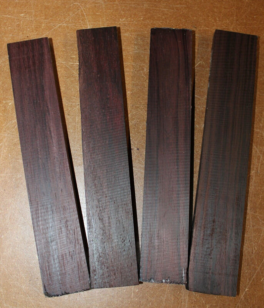 Bois de rose rosewood guitar bridge blank 9 X 1.55 X 0.6". Sold individually 