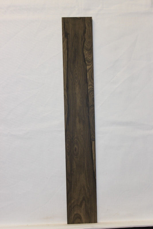 Ziricote guitar fingerboard blank. 3" wide blank