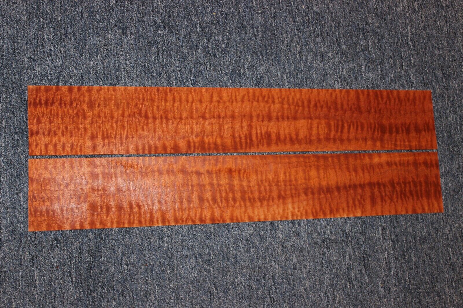 Quilted sapele mahogany dreadnought back and side set. Master grade, stunning!