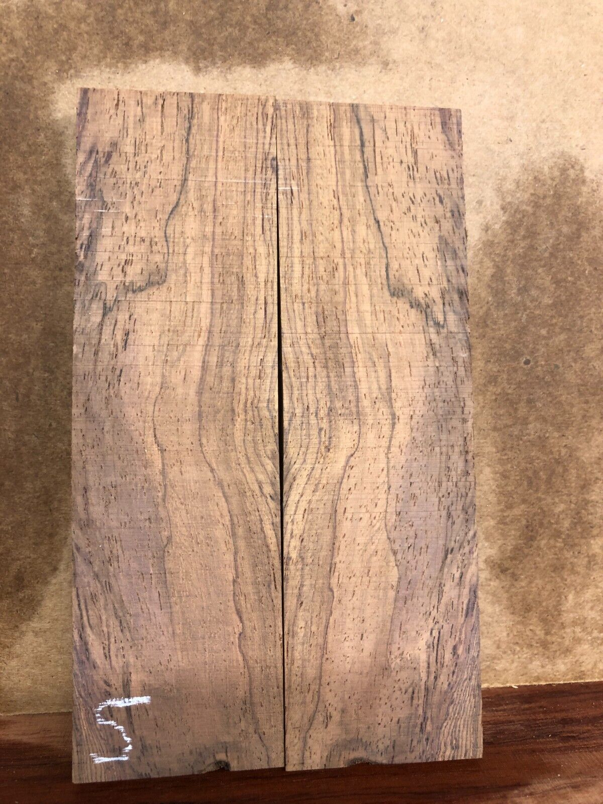 Cocobolo knife scale, gun grip.  6 X 1.75 X 0.42" you pick the set you want.