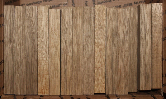 Black korina pen blanks, 3/4 X 3/4 X 6". 12 pack with free shipping.