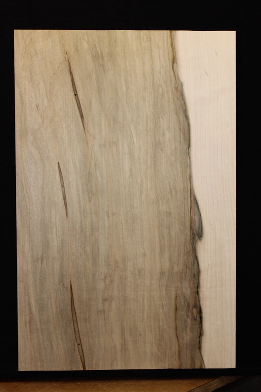 Ambrosia maple guitar body blank 1pc.