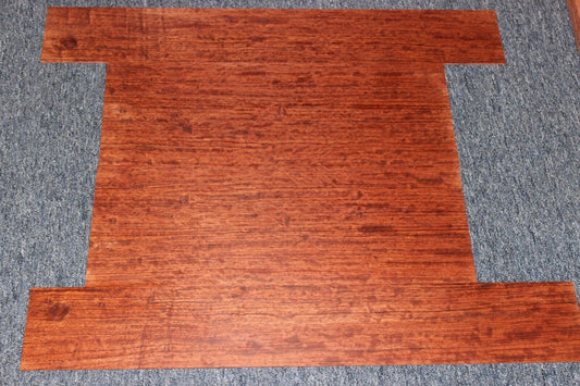 Figured bubinga dreadnought acoustic guitar back & side set. Fantastic color.