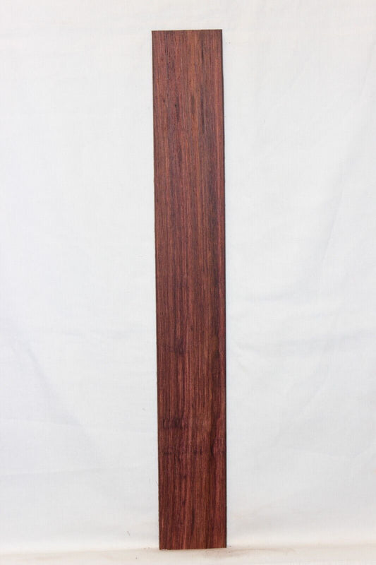 Madagascar rosewood guitar fingerboard blank. Quarter sawn, vibrant color.