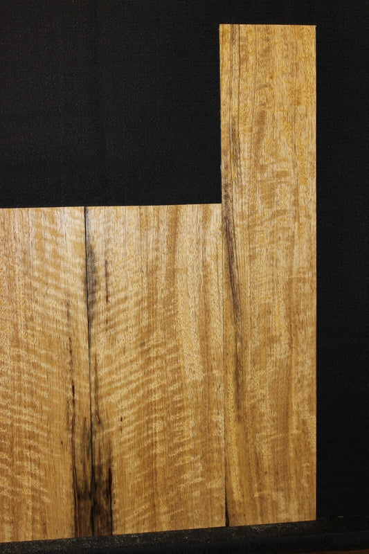 Figured limba / korina tenor ukulele back and side set.