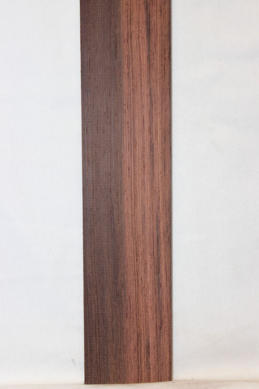 Madagascar rosewood guitar fingerboard blank.