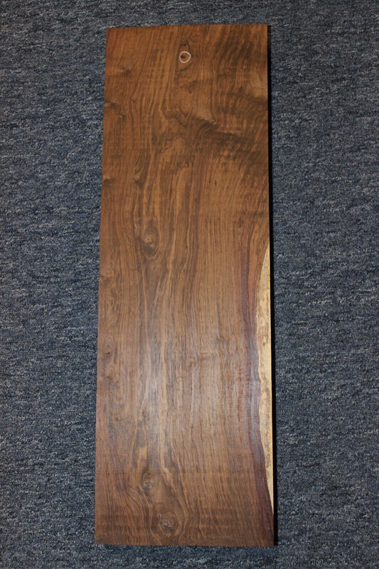 Cocobolo rosewood board 23.75 X 7.70 X 1.87"
