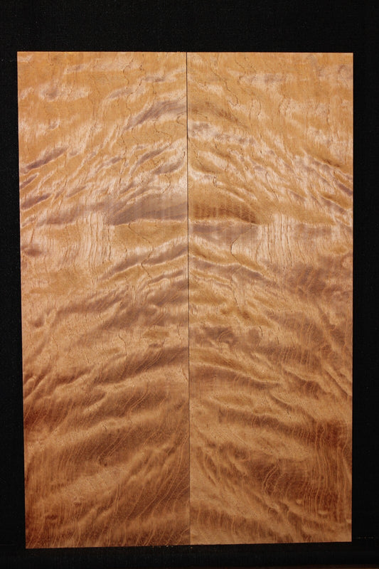Figured spanish cedar guitar top. 0.40" thick