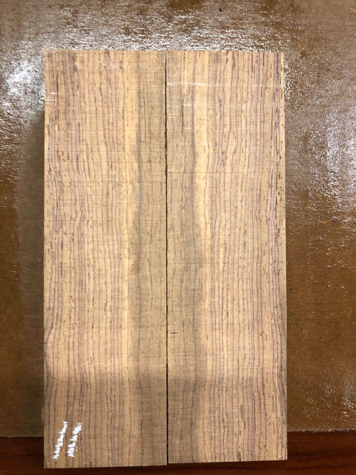 Cocobolo knife scale, gun grip.  6 X 1.75 X 0.42" you pick the set you want.