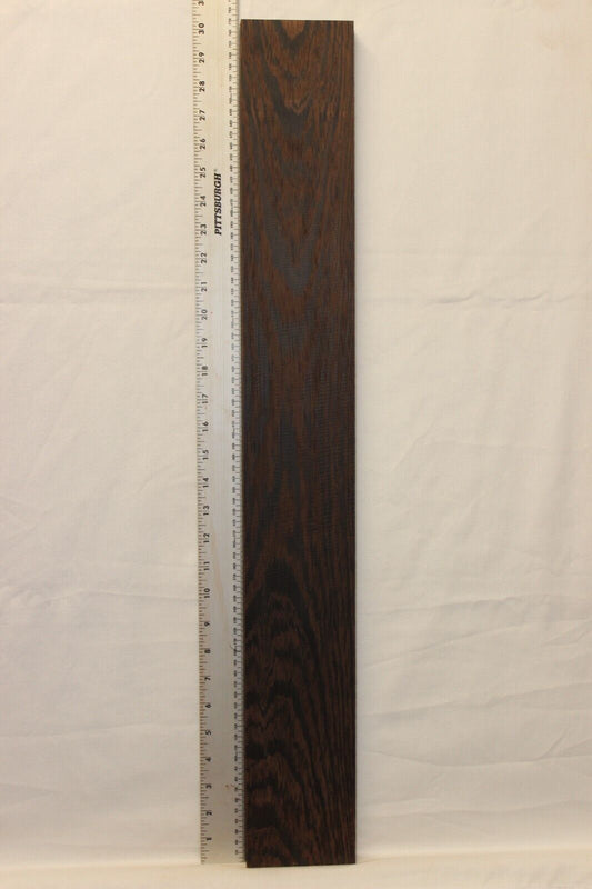 Wenge flat sawn guitar neck blank. Select grade